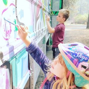Magic Bus Dreams Kids Painting
